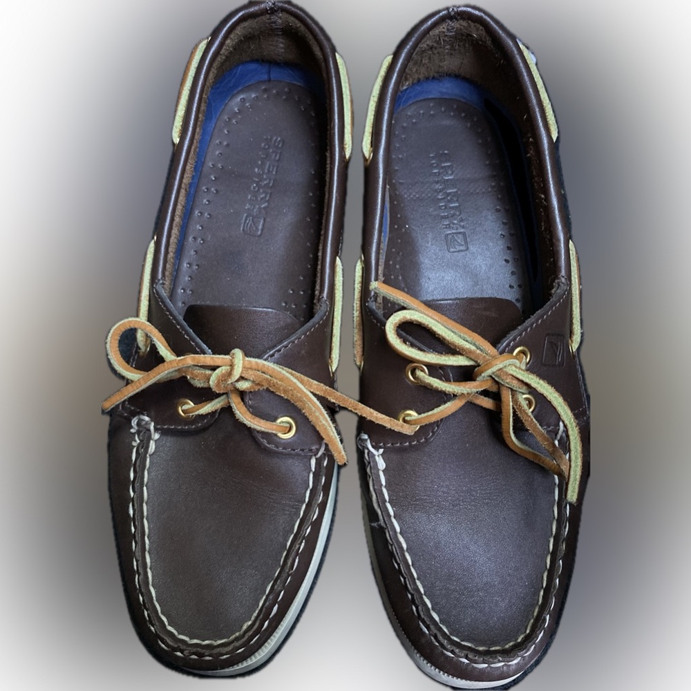 Sherry Top-Siders 9195017 Size 9 E-10CH08 Chocolate Brown